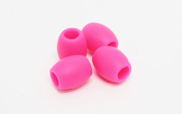 Silikonstopper für Kufenrohre 10 mm pink
