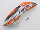 FORZA 450 GfK-Haube weiss/orange/schwarz lackiert