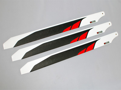 Carbon Main Rotor Blades for MB-391 720mm