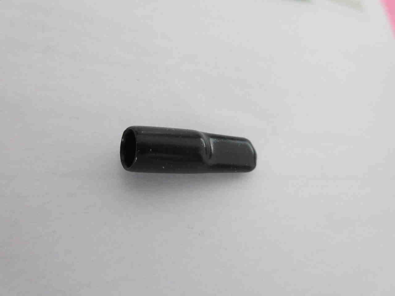 Cover with handle for 5-5.5mm gold contact plug, black 10pcs