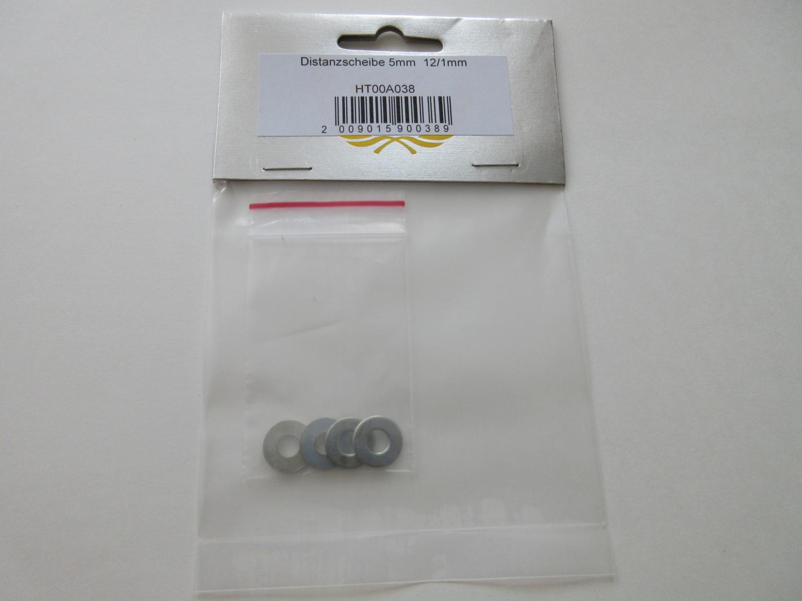 ROTOR BLADES WASHER 5MM 12/1mm