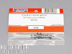 Self-Tapping Screw M2.6 x 6, E6 (10 St.)